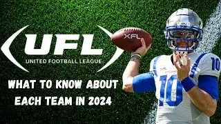 UFL 2024 Regular Season Preview - XFL Conference vs USFL Conference