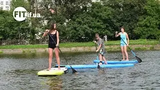 Веслування стоячи SUP boarding | враження