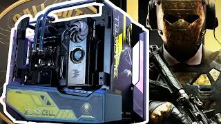 PC Build MW2 BlackCell CaseMod  | ANTEC Cannon | ROG Z790 HERO | INTEL ARC 770