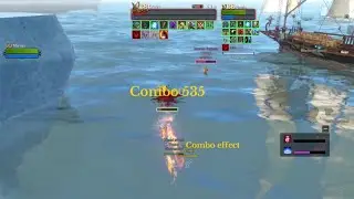 Archeage Unchained - 60k pirates meet the pirate queen (Plate Mage TOTAL Domination)