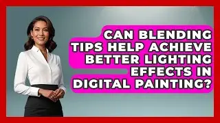 Can Blending Tips Help Achieve Better Lighting Effects in Digital Painting?
