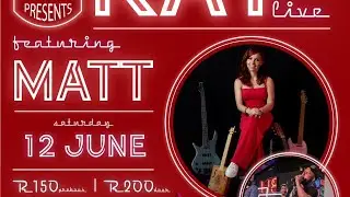 Bokeh Creative Studio / Zonnebloem presents KAT & MATT LIVE