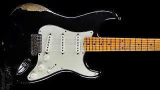 Clapton Style Blues Shuffle Backing Track (A)