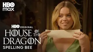 Matt Smith & The Cast Of House Of The Dragon Try A Spelling Bee | House of the Dragon | Max