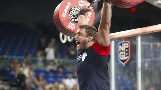 Dmitry Klokov's Thruster Ladder at the Grid Championship Match