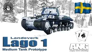 War Thunder: Lago 1,  Swedish, Tier-2, Medium Tank