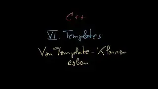 088 - Von Template-Klassen erben - C++ Tutorial Deutsch