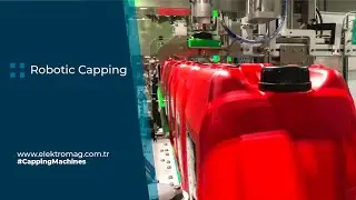 Robotic Capping | 5L - 3L Canister Lid Closure