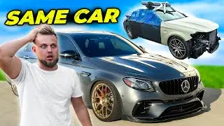 I TRANSFORMED MY WRECKED MERCEDES E63 AMG INTO A SHOWSTOPPER!