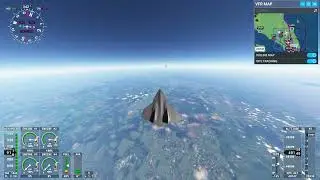 MSFS 2020 Darkstar from Singapore to Bangkok