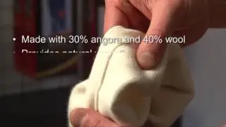 MAXAR Angora/Wool Knee Brace - AKS-504