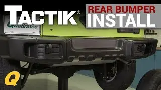 TACTIK® Rear Bumper Install Overview for Jeep Wrangler JK & JKU