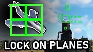 How to Lock On Planes - TUTORIAL FOR NOOBS - War Thunder