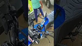 Filling CNG in a motorcycle for the first time. #bajaj #Freedom125 #ridethechange #bikeindia