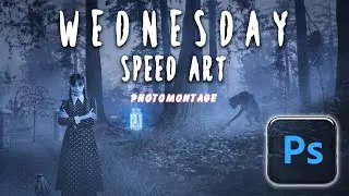 Wednesday Series Photomontage-Photomanipulation Speed Art