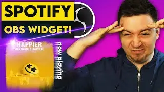 ☢️ *NUKING* OBS for this Spotify NOW PLAYING Widget!