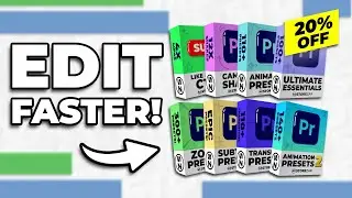 The ULTIMATE Editing Presets Bundle is HERE (Premiere Pro & DaVinci Resolve)