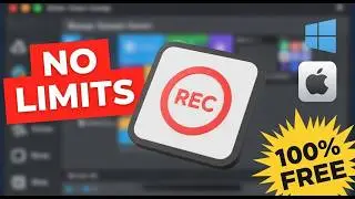 The BEST FREE Screen Recorders - NO Watermarks, NO Limits