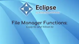 File Manager Functions: Copy to and Move to
