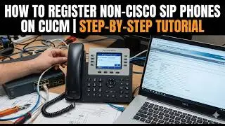 How to Register Non-Cisco SIP Phones on CUCM | Step-by-Step Tutorial
