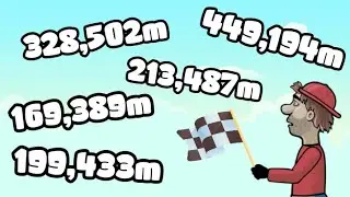 WORLD RECORDS 2023 - HILL CLIMB RACING