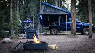 SOLO Riverside Hot Spring, Camp & Cook | Relaxing Mountain Camping ASMR