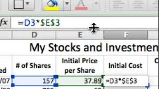Excel Basic Formulas Vocab