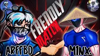 M1NX AND AR FF BD FRIENDLY MATCH!! [FF CUSTOM GAMEPLAY][M1NX GAMEPLAY]