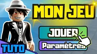 How to create a MENU on ROBLOX? [2024]