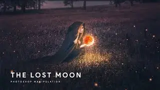 The Lost Moon - Photoshop Manipulation Process