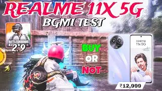 🤔Realme 11X BGMI Test With Gyroscope!! Buy Or Not?