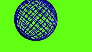 3D Animated & Green screen effected background Earth net.