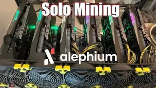 Back to Solo Mining Alephium with Overclocks for 3080, 3070ti and 3070