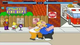 Mugen battle Homer Simpson vs Peter Griffin