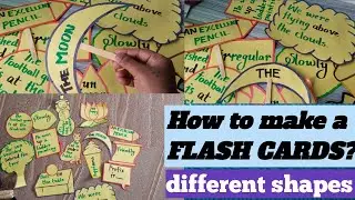 HOW TO MAKE A FLASH CARDS FOR ENGLISH MAJOR?