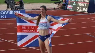200m Women, Final, European U20 Championships, Borås SWE, 2019