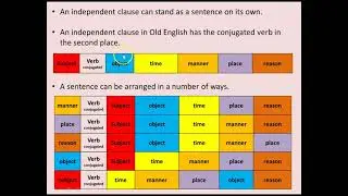 Word Order in Old English - 8