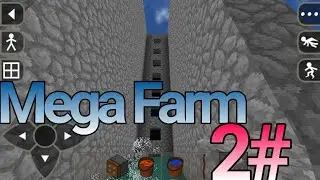 [Survival Craft 2]  #2 Mega Farm De Cobble Stone E XP 😏