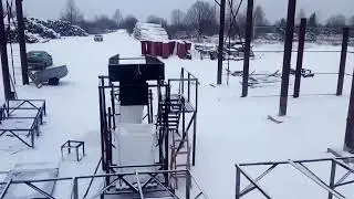 #БИЗНЕС В ДЕРЕВНЕ. НАЧИНАЕМ СБОРКУ ПЕЧЕЙ ПО ПРОИЗВОДСТВУ ДРЕВЕСНОГО УГЛЯ(4)