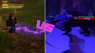 Solo Hardcore Enchanted Forest Dungeon Quest (250 million HP)