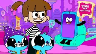 Sonya from Toastville | All episodes in a row 6-10 | New animated series for kids