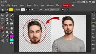 Photoshop On Android Phone 📲 How To Remove/Erase Background Erase In Photopea App