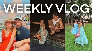 weekly vlog: backyard wedding, summer concerts, and thoughts on friendship
