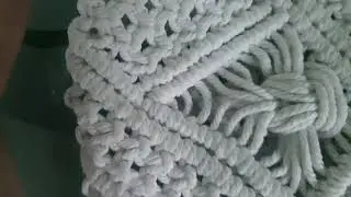 Macrame pouch