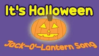 It's Halloween (Gonna Make a Jack-O'-Lantern) | Lyrics Video | English Learning Songs