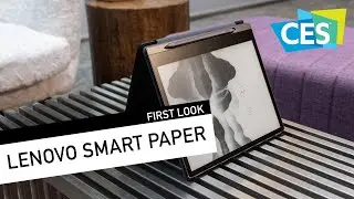 Lenovo Smart Paper - CES 2023 First Look