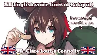 [Arknights] Catapult's EN voice lines