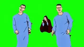 Anime Ritual Meme Green Screen 1 hour loop