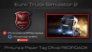 REDROAD Truckers Brasil - Pintura e Player Tag Oficial 2016