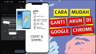 Cara mengganti akun chrome di hp oppo